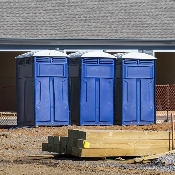 how many porta potties should i rent for my event in Danevang